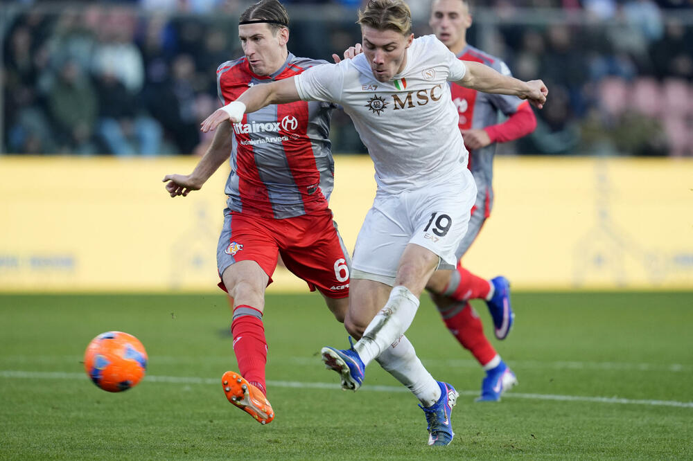 Hojlund na današnjem meču, Foto: Reuters