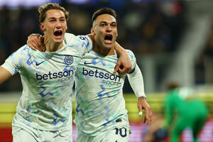 Krstoviću ni minut, Inter nastavio seriju protiv Atalante i...