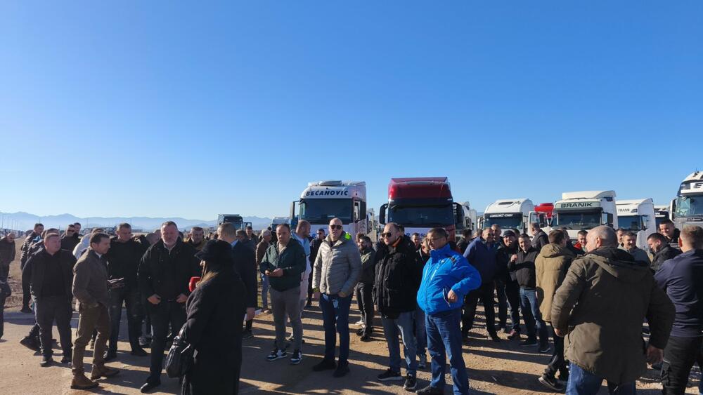 protest kamiondžija