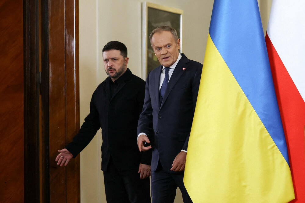 Zelenski i Tusk, Foto: REUTERS