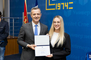 Sofija Milić najbolja studentkinja Filološkog fakulteta