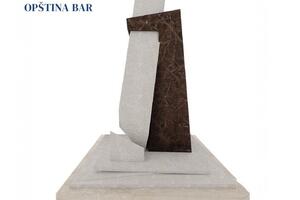 Opština Bar: Spomen-obilježje žrtvama zemljotresa iz 1979. godine...