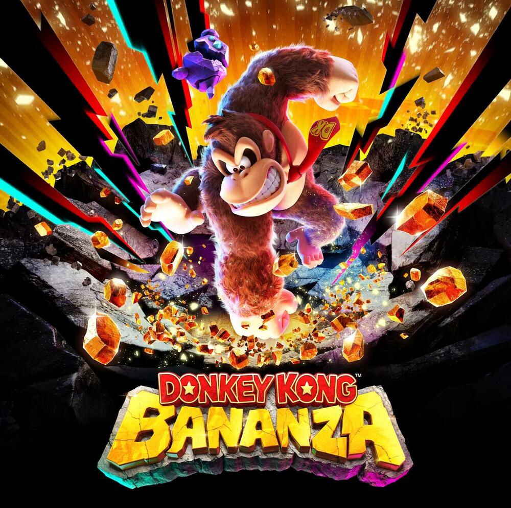 Donkey Kong Bananza pokazatelj moći Switch 2 konzole