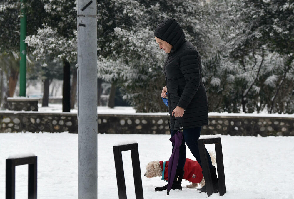 <p>U galeriji slika fotoreportera "Vijesti" Borisa Pejovića pogledajte kako izgleda Podgorica prekrivena snijegom koji je danas pao.</p>