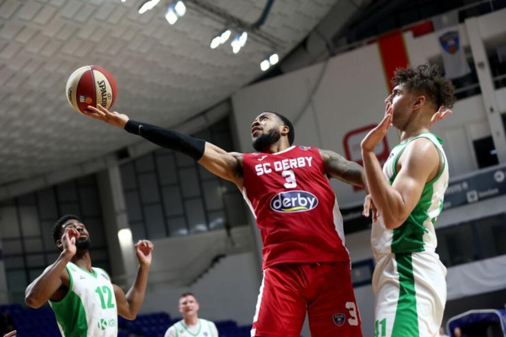 "Studenti" su u "Morači" salvili protiv Krke: Džonson, Foto: KK SC Derbi/Filip Roganović