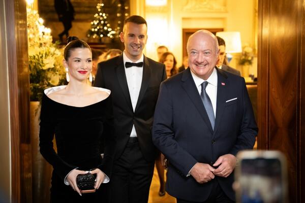 Milena Spajić beim Silvesterkonzert der Wiener Philharmoniker in...