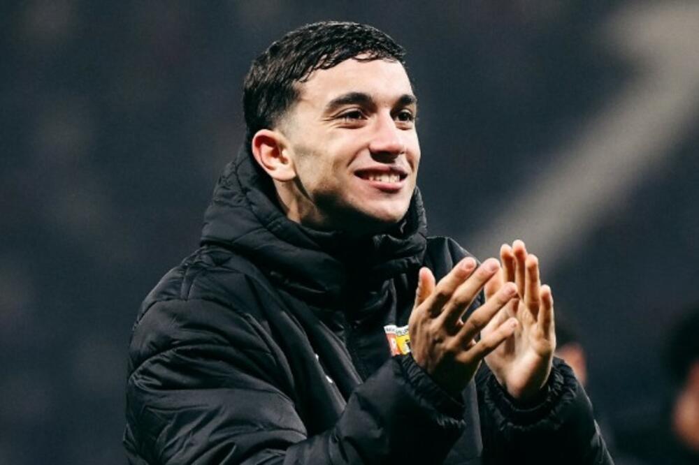 Bulatović nakon pobjede u Tuluzu, Foto: RC Lens/Instagram