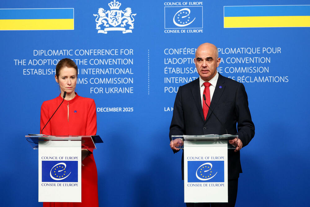 Kaja Kalas i Alen Berse, Foto: REUTERS