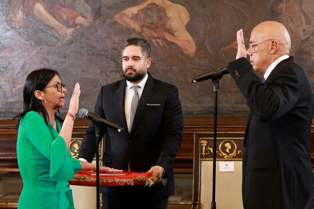 Delsi Rodriges polaže zakletvu, Foto: Reuters