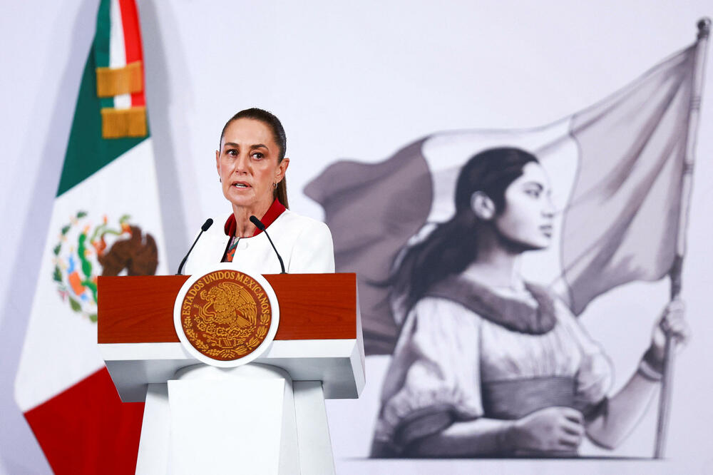 Meksička predsjednica Klaudija Šejnbaum, Foto: REUTERS