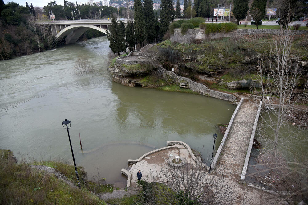 <p>Vodostaj Morače danas u padu</p>