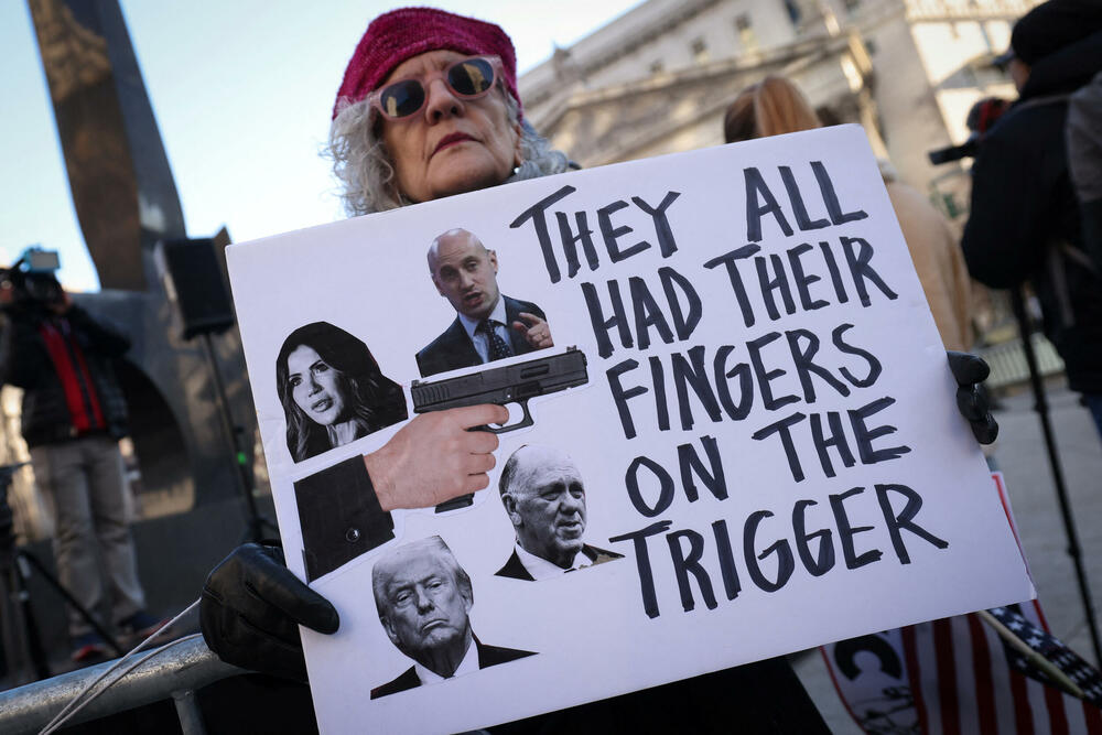 Sa protesta u Njujorku