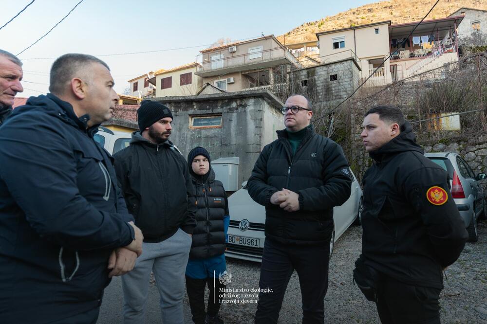 Detalj tokom posjete Ćulafića, Foto: Ministarstvo&nbsp;ekologije, održivog razvoja i razvoja sjevera