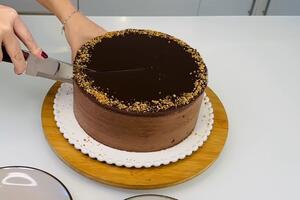 Torta Eliza &ndash; raskoš tankih korica, oraha i čoko-karamel kreme