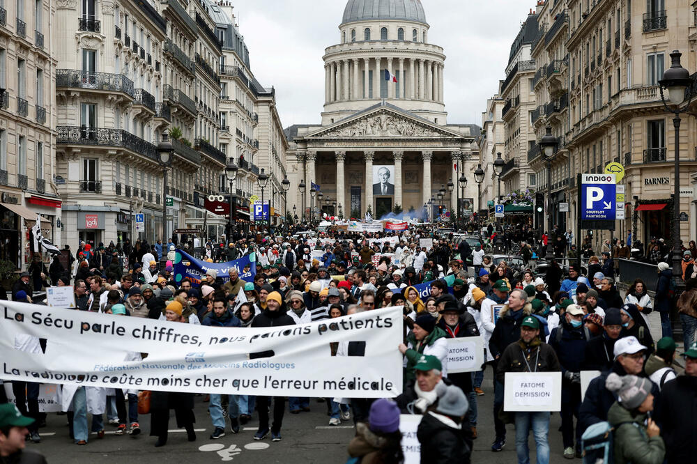 Sa marša u Parizu, Foto: Reuters