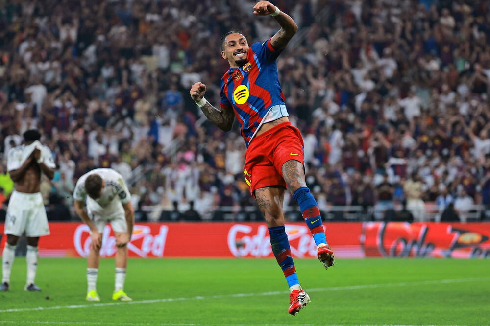 Rafinja proslavlja gol, Foto: Reuters