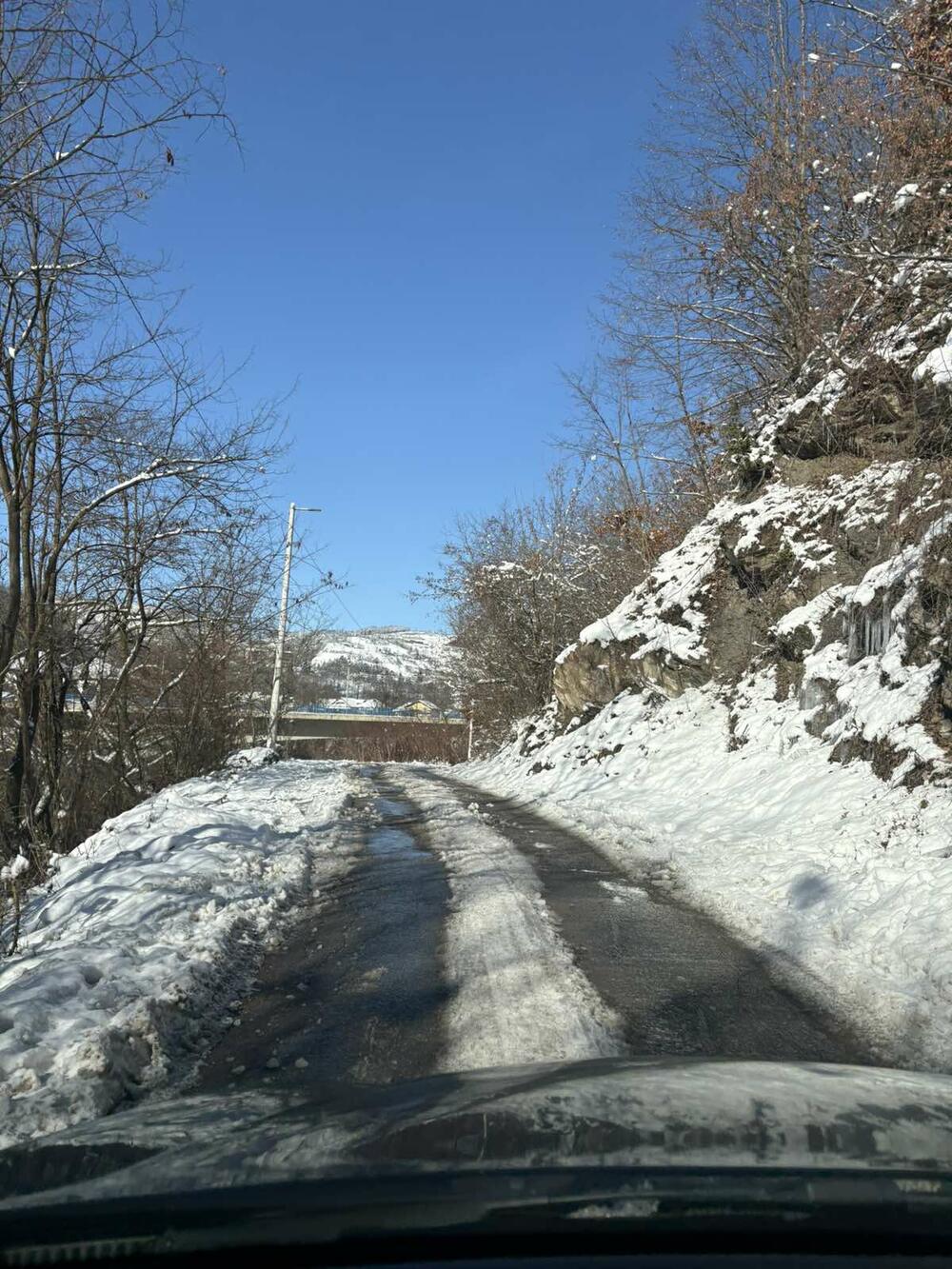 Put Pripčići koji je juče očišćen