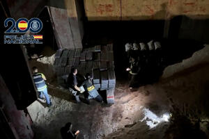 Španska policija zaplijenila 10 tona kokaina na brodu kod...