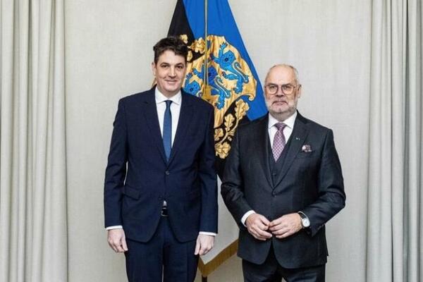Milonjić predao akreditivna pisma estonskom predsjedniku