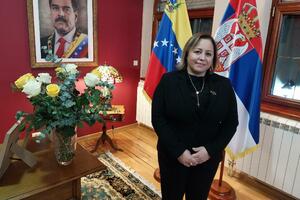 U Beogradu održan skup podrške Maduru: "Cilj da sačuvamo našu...