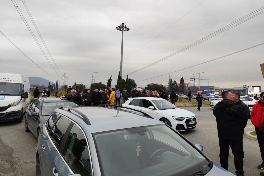 Sa blokade u Donjoj Gorici, Foto: Aljoša Turović