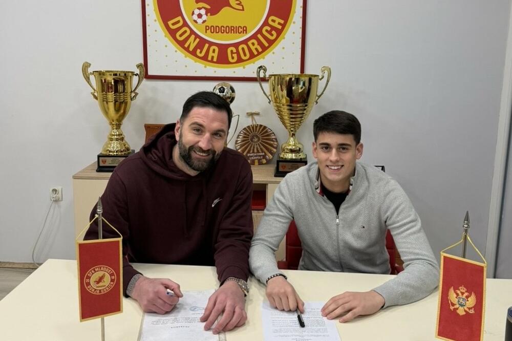 Radanović i direktor Mladosti Bogdan Milić, Foto: FK Mladost Lob.bet