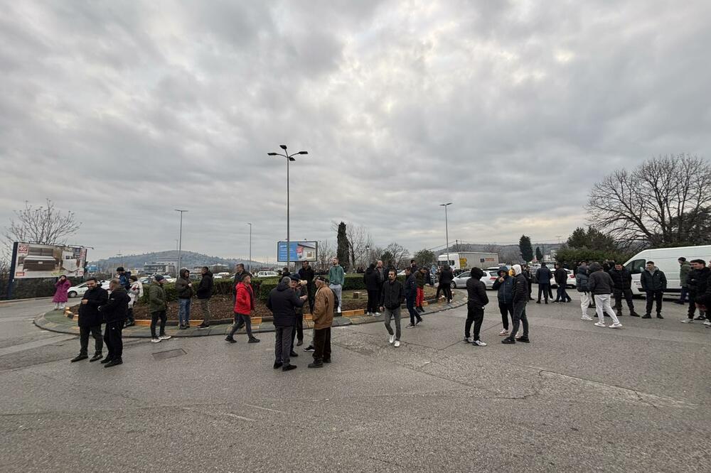 Sa današnje blokade, Foto: Jelena Kočanović