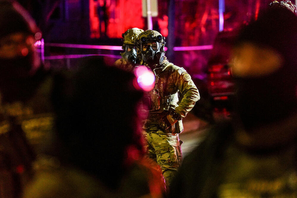 <p>Svjedoci su rekli da su se nakon potjere vozilom, u kojoj su učestvovali federalni agenti, čuli rafali</p>