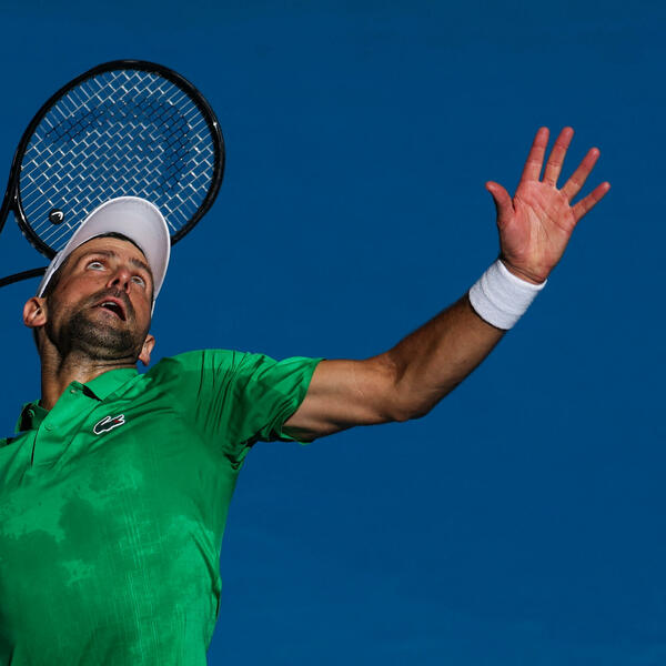 Джокович против Мартинеса на старте Открытого чемпионата Австралии, поединок с...