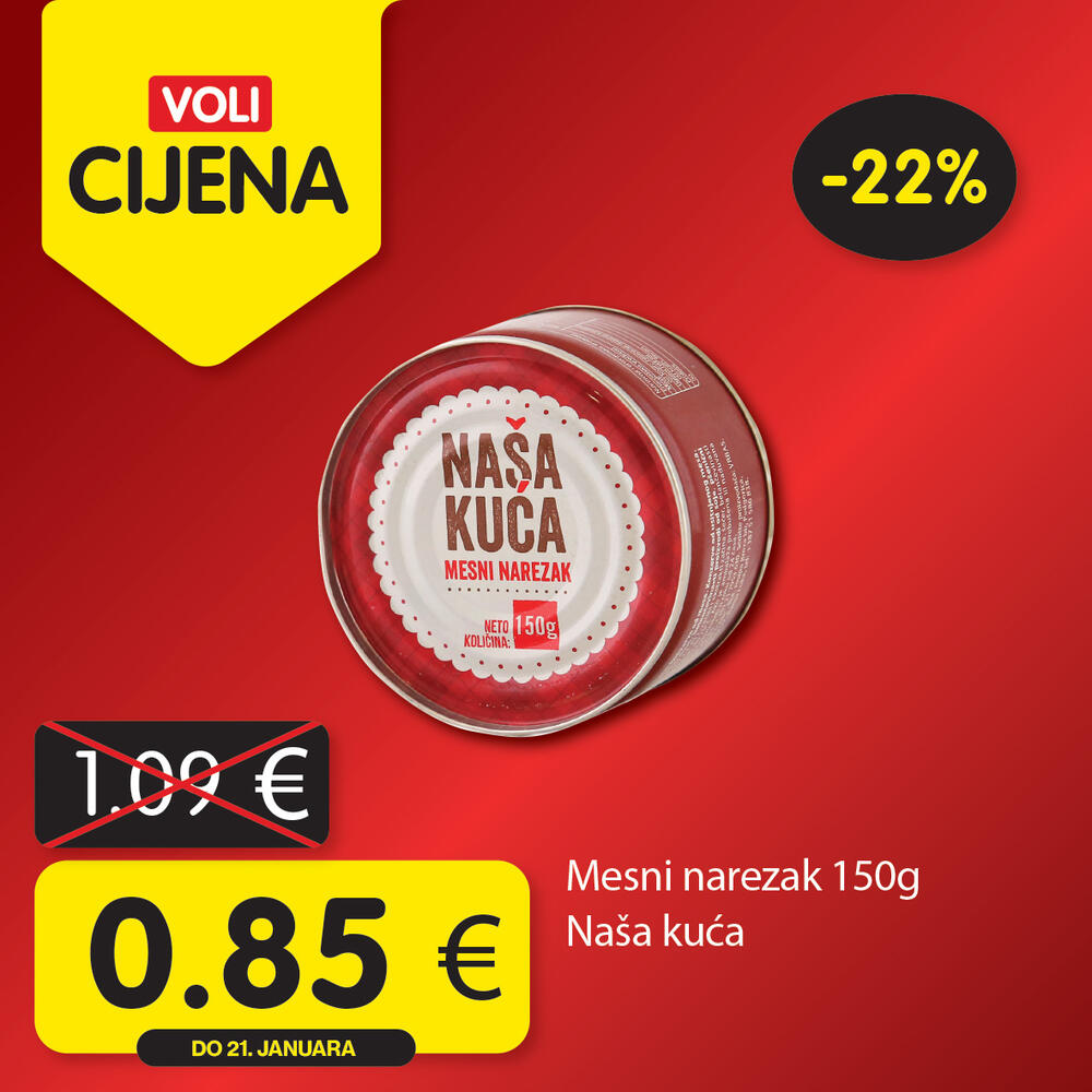 <p><em>U svim Voli i Naš diskont marketima, svakog četvrtka vas očekuje novi krug vaših omiljenih Voli cijena.</em></p>