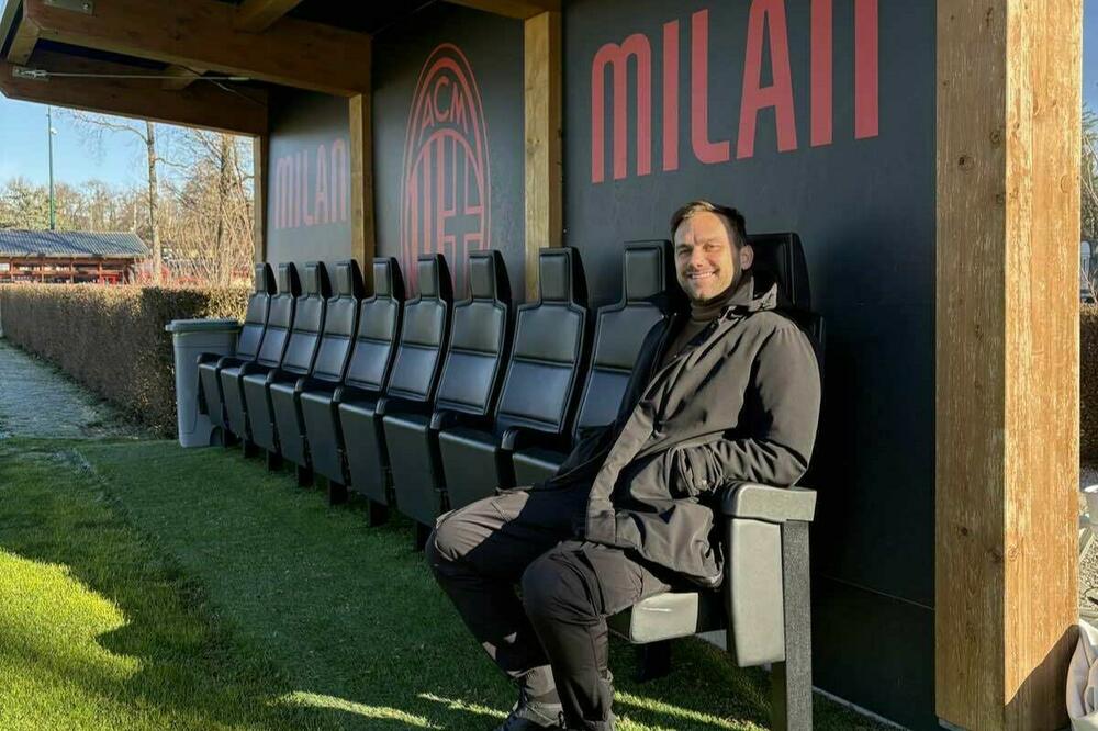 Vladimir Savićević je osjetio i čari trenerskog rada u Milanu -, Foto: Privatna arhiva