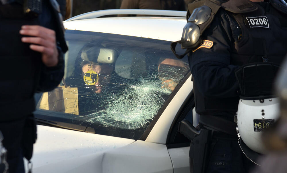 <p>Policija je bila na licu mjesta</p>