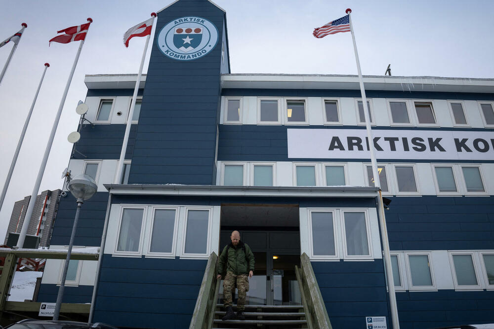 Za mnoge Grenlađane Danska je isto što i SAD: danski vojnik u Nuku 