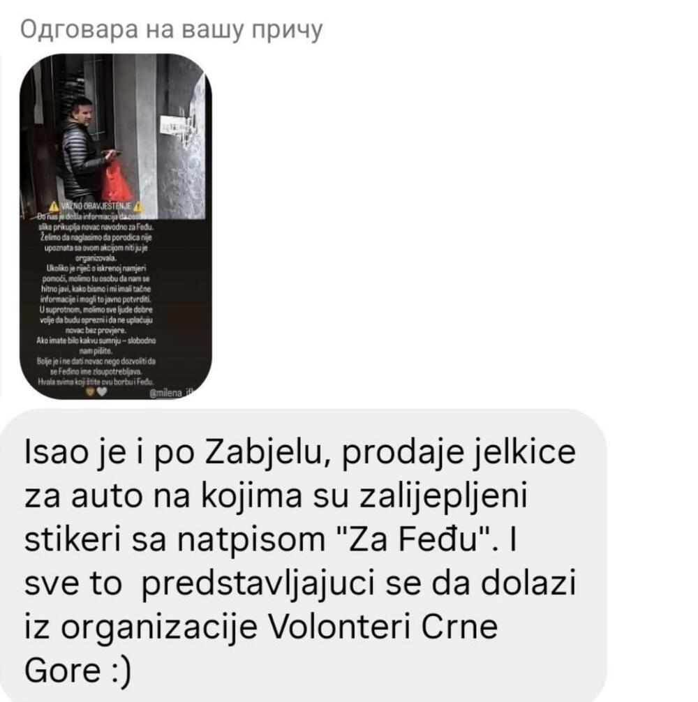 Pristigla poruka građana