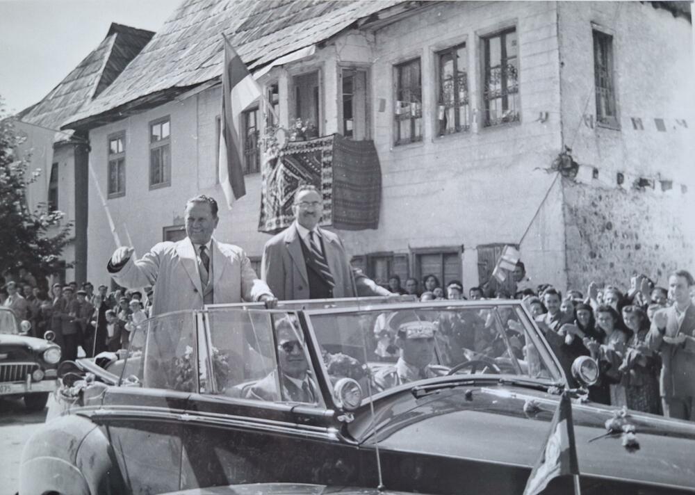 Tito i Blažo u Ivangradu (Beranama) 21. septembra 1959. godine