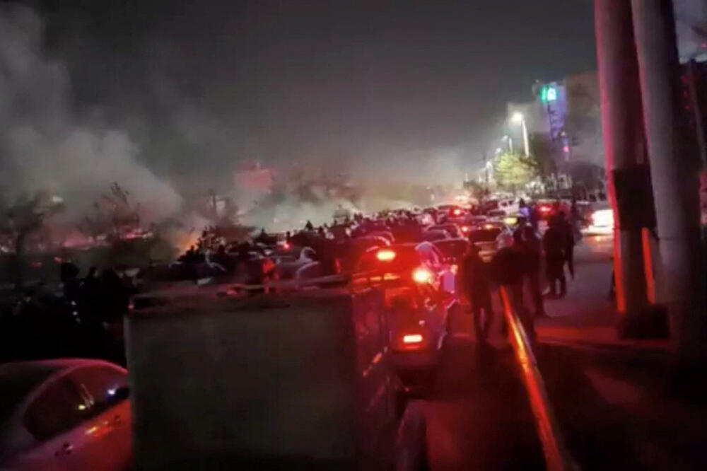 Detalj sa protesta u Mašhadu, Foto: Reuters