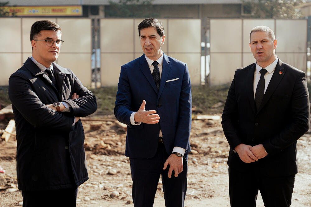 Šaranović, Đorđijev i Šćepanović, Foto: MUP