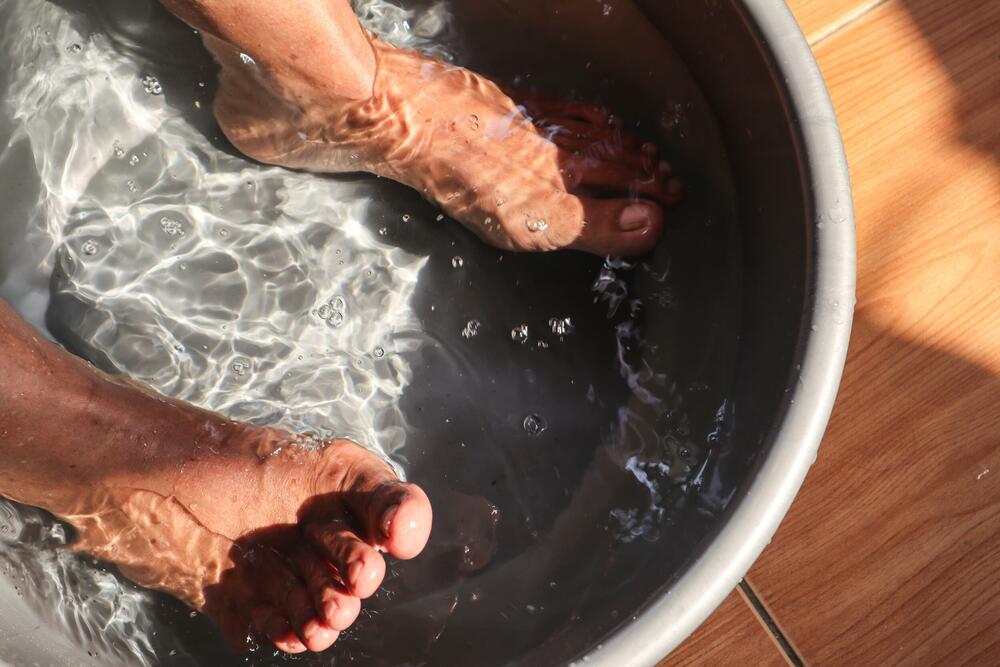 stopala, pranje stopala