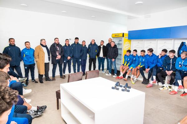 Augusto Çagas from elite ambition Otranto, Sadik Šrkijelj also arrived,...