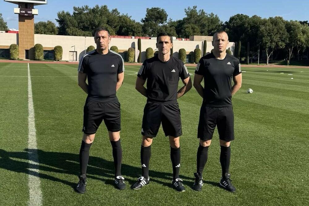 Srđan Jovanović, Nikola Dabanović i Vladan Todorović u Antaliji, Foto: Privatna arhiva