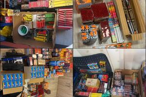 Tokom akcije &bdquo;Petarda&ldquo; oduzeto više od 107.000 pirotehničkih...