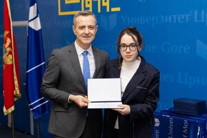 Sara Antović najbolja studentkinja Filozofskog fakulteta u...