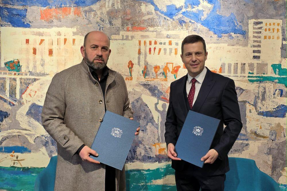 Fejzić i Mujović, Foto: podgorica.me