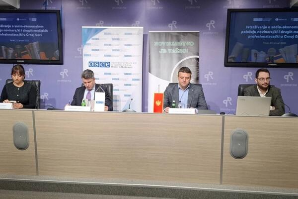 Almost three-quarters of media employees have a salary that is less than...