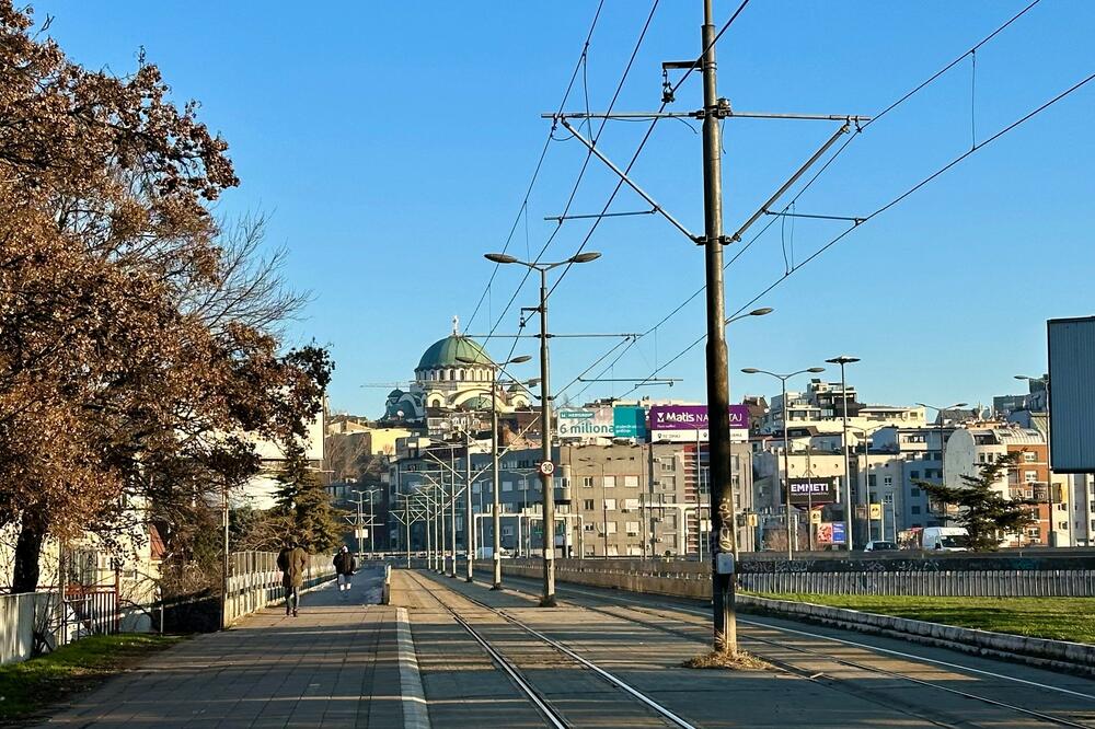 Bulevar oslobođenja i Hram Svetog Save, Foto: D. Dedović