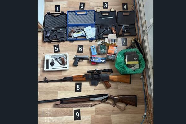 Akcije policije u Ulcinju, Budvi, Nikšiću i Šavniku: Oduzeti...
