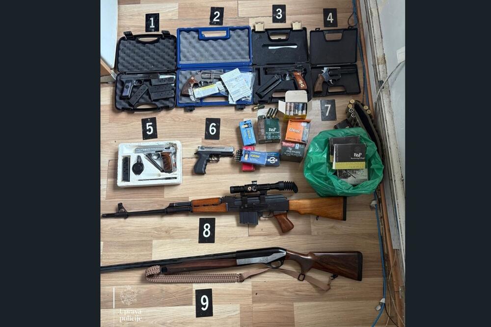 Oduzeti kokain, Foto: Uprava policije