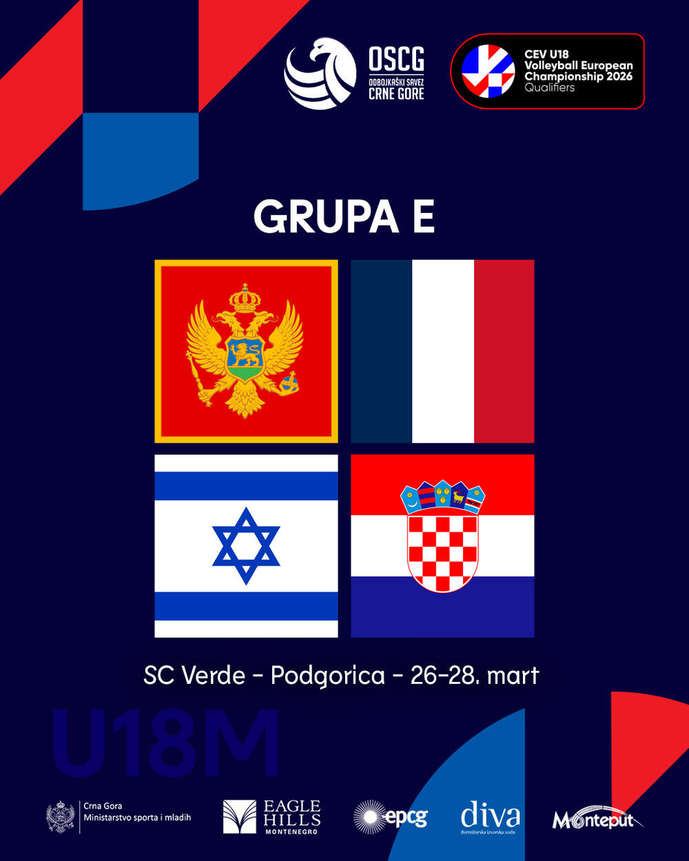 Odbojkaši Crne Gore