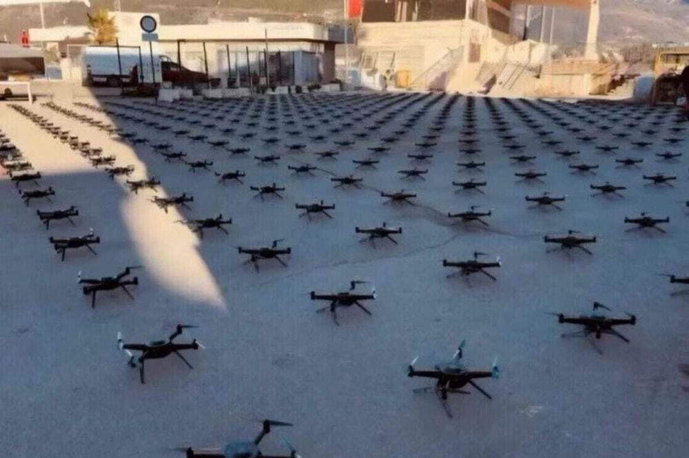 Dronovi uoči polijetanja