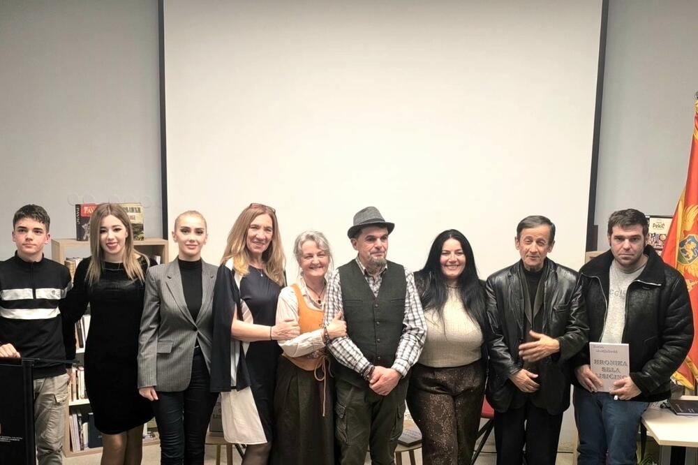 Sa promocije knjige u Podgorici, Foto: Privatna arhiva